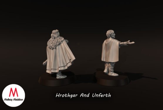 Medbury Miniatures: Vendel Zeit - Hrothgar und Unferth (2) – Bild 2
