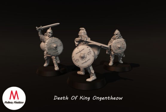 Medbury Miniatures: Vendel Era - Death of King Ogentheow (3)