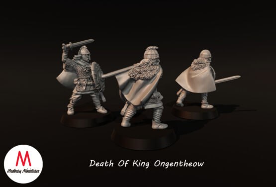 Medbury Miniatures: Vendel Era - Death of King Ogentheow (3) - Image 3