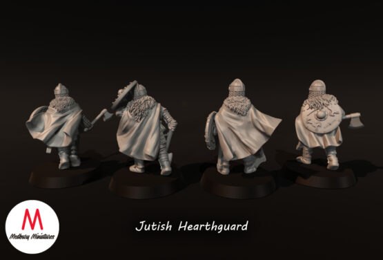 Medbury Miniatures: Vendel Era - Jutish Hearthguard (4) - Image 3