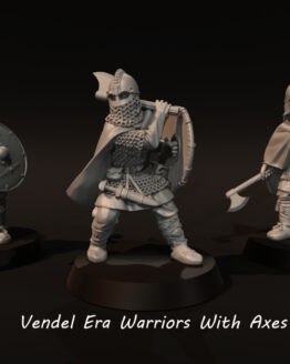Medbury Miniatures: Vendel Zeit - Krieger mit Axt und Schild (3)