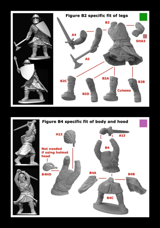 Victrix Miniatures: Medieval Foot Knights (32) - Image 14
