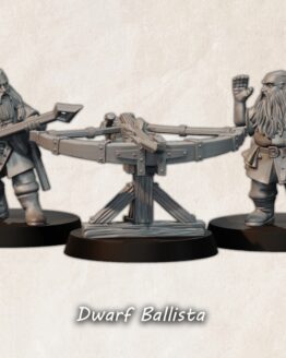 Medbury Miniatures: Zwergen Ballista (3)