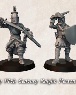 Medbury Miniatures: Early 14th Century Knight Personalties (2)