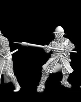 Northern Crusades Miniatures: Flamen mit Goedendags (3)