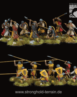 14. Jahrhundert Schottische oder Flämische Pikeniere (mit Waffenoptionen) (8)