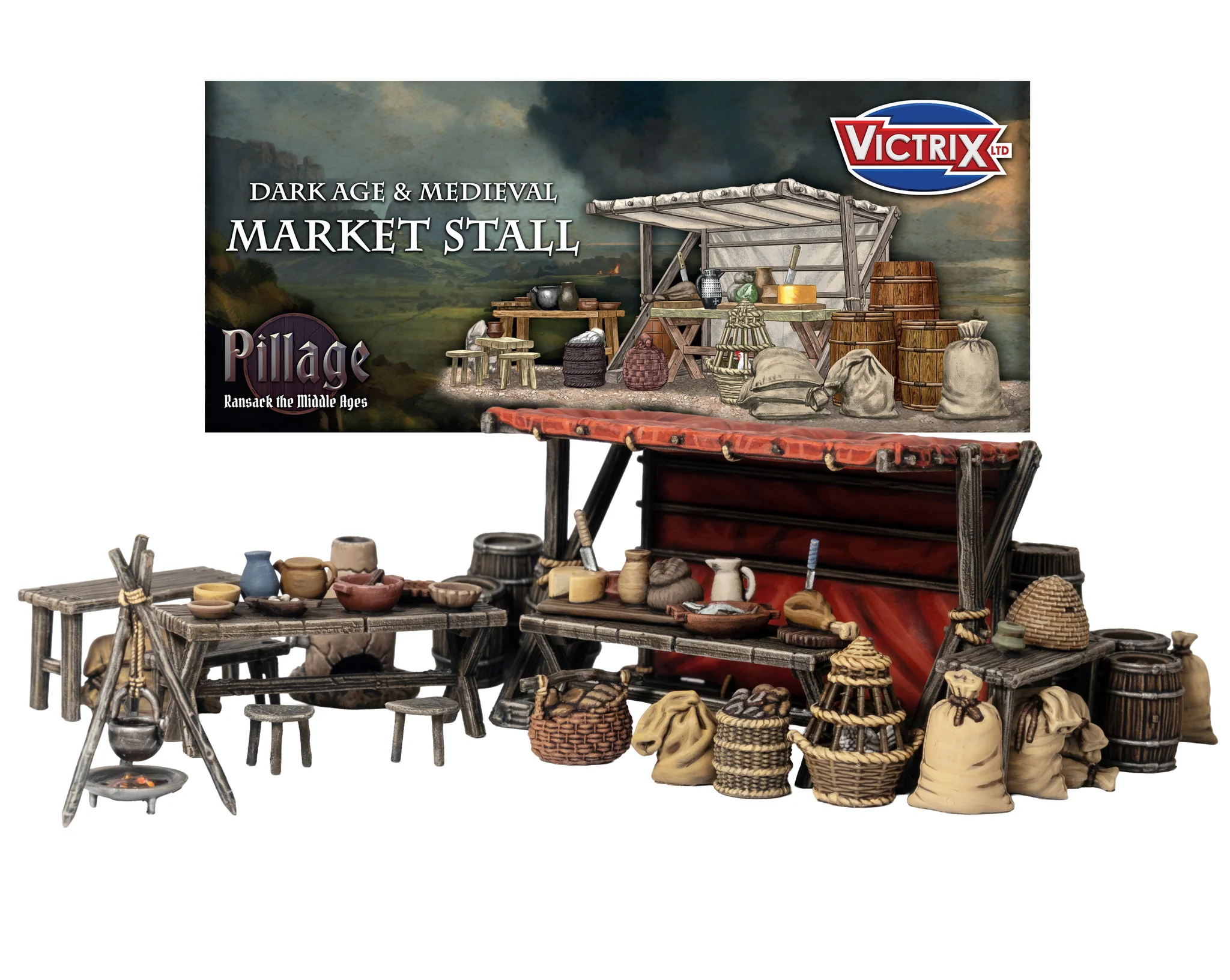 Victrix Pillage: Market Stall (Medieval & Dark Ages) (94)