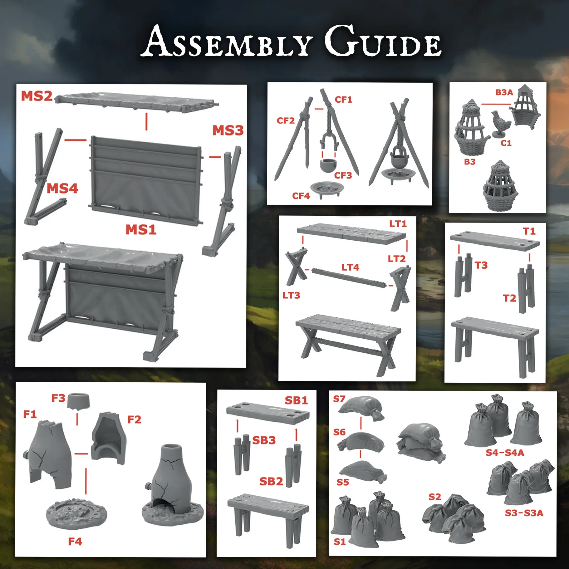 Victrix Pillage: Market Stall (Medieval & Dark Ages) (94) - Image 12