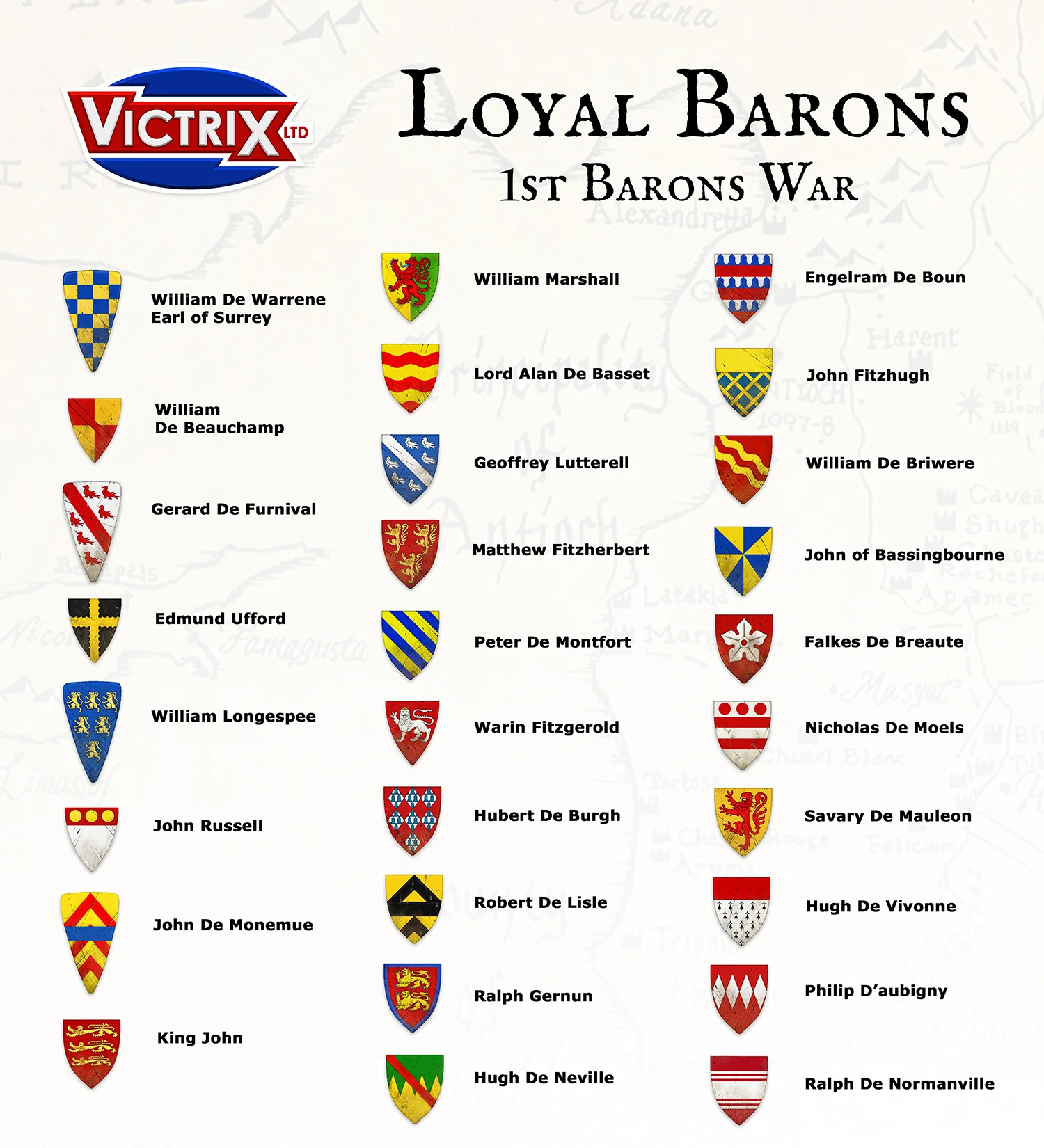 Loyal Barons Shield & Flag Transfers 13 – Bild 2