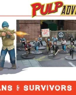 Wargames Atlantic: Civilians & Survivors (1): Men (24)