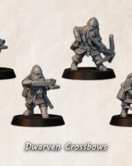 Medbury Miniatures: Dwarven Crossbowmen 2 (4)
