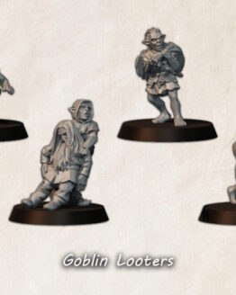 Medbury Miniatures: Goblin Looters (4)