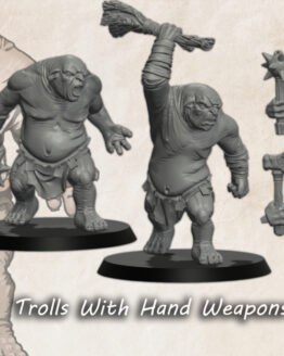 Medbury Miniatures: Trolle mit Handwaffen (2)