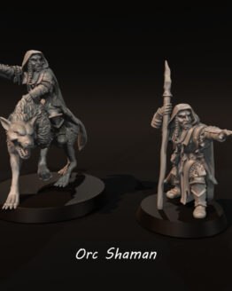 Medbury Miniatures: Orc Shaman (2)