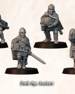 Medbury Miniatures: Dark Age Plünderer (4)