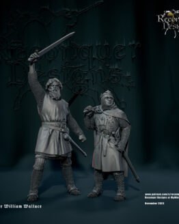 Sir William Wallace (nur ein Modell, das andere dient als Größenreferenz)