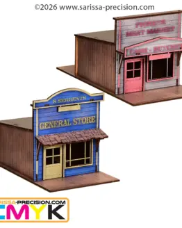 Old West - General Store & Butcher (28mm)