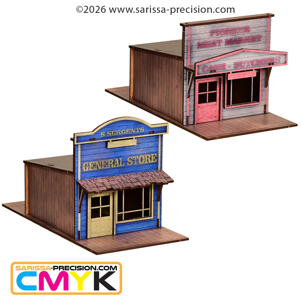 Old West - Rumours & Whiskey Scenery Set (28mm) - Image 4
