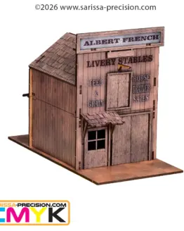 Old West - Albert French Stables (28mm)