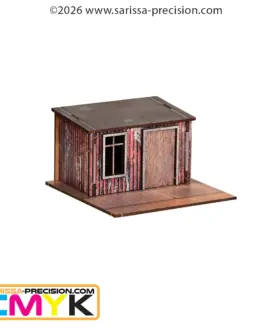 Old West - Tinpan Outhouse (28mm)
