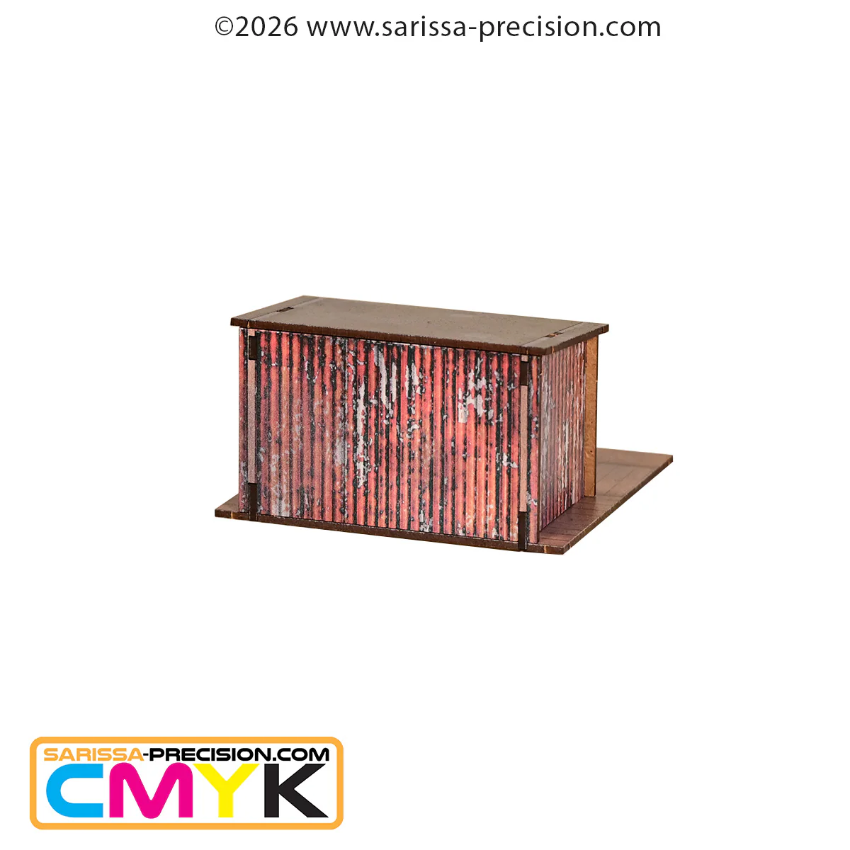 Old West - Tinpan Outhouse (28mm) - Image 2