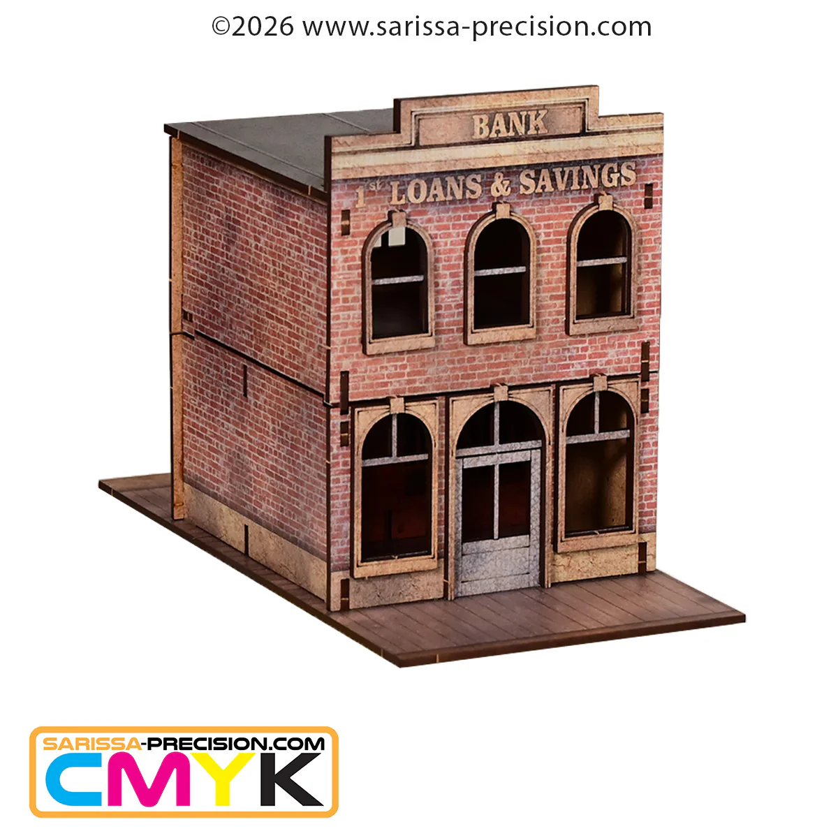 Old West - First Loans & Savings Bank (28mm)