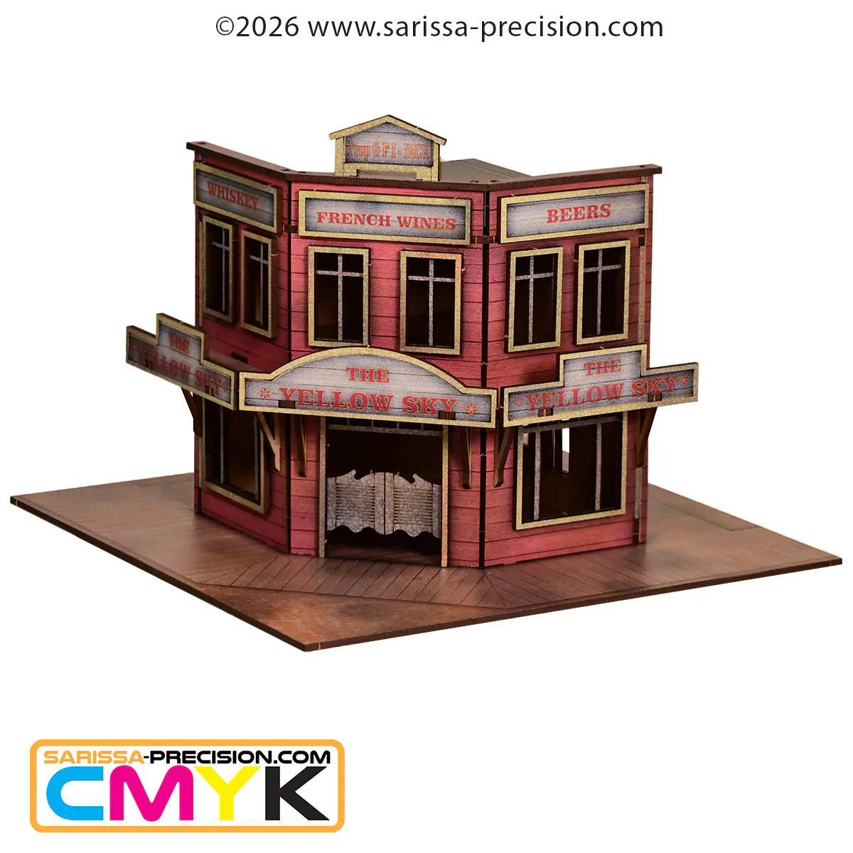 Old West - Rumours & Whiskey Scenery Set (28mm) - Image 5