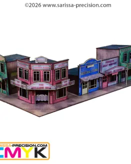 Old West - Rumours & Whiskey Scenery Set (28mm)