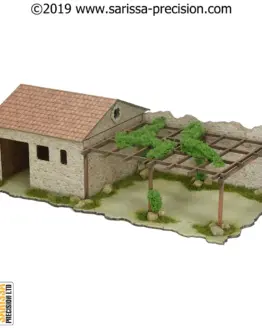 Mediterranean Village House - Left Hand (28mm)