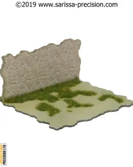 Mediterranean Village Wall 10x10 (28mm)