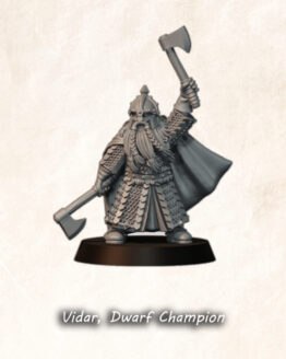 Medbury Miniatures: Dwarf Champion - Vidar