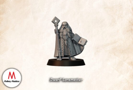 Medbury Miniatures: Zwergen Loremaster – Stronghold Terrain
