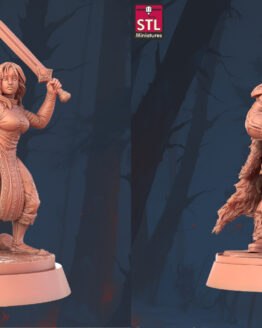 STL-Miniatures: Conan the Barbarian Movie Set C - The Riddle of Steel (3)
