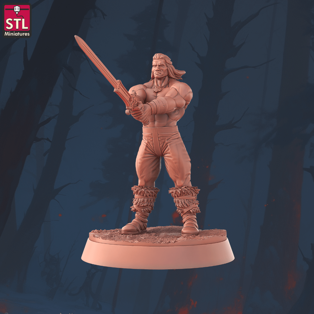 STL-Miniatures: Conan the Barbarian A – Bild 3