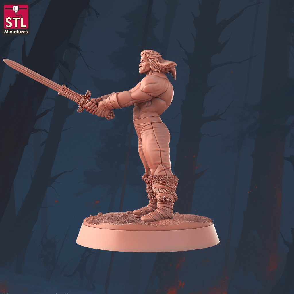 STL-Miniatures: Conan the Barbarian A – Bild 4