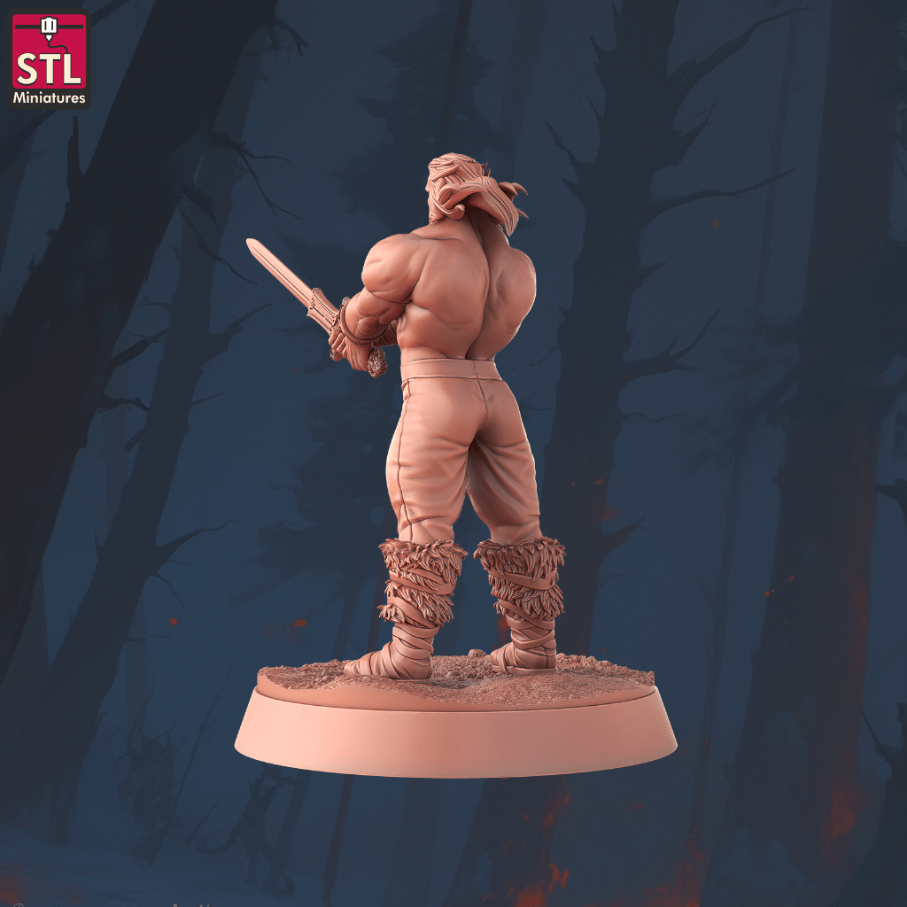 STL-Miniatures: Conan the Barbarian A – Bild 5