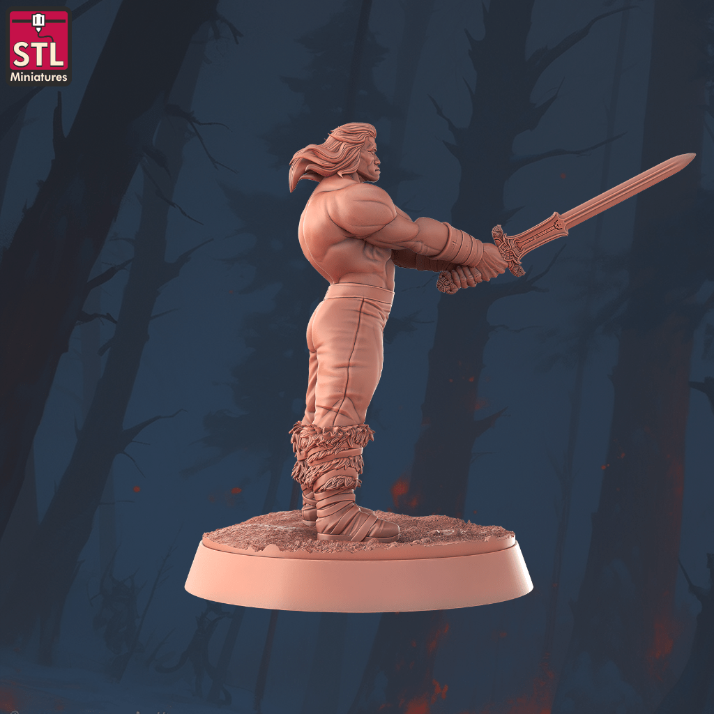 STL-Miniatures: Conan the Barbarian A – Bild 2