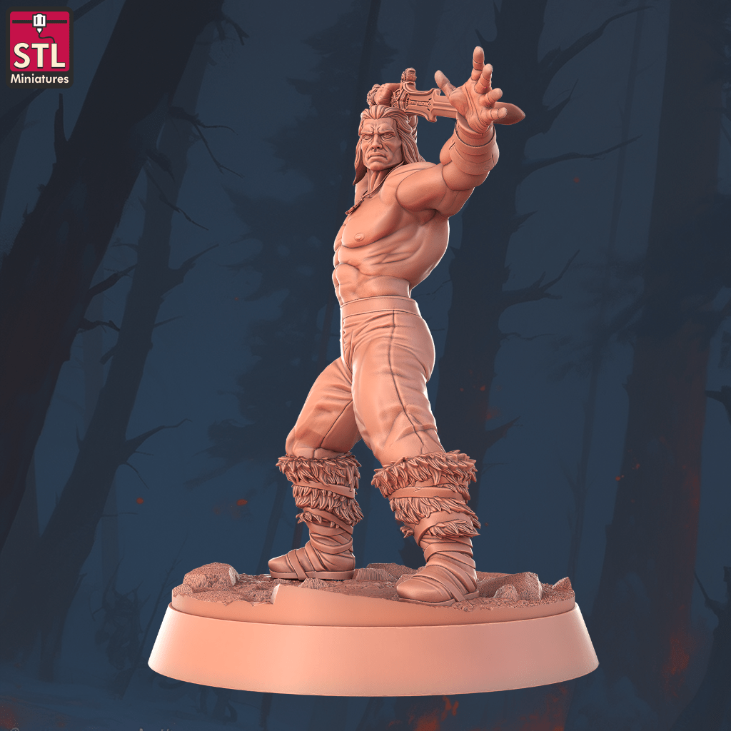 STL-Miniatures: Conan the Barbarian B - Image 5
