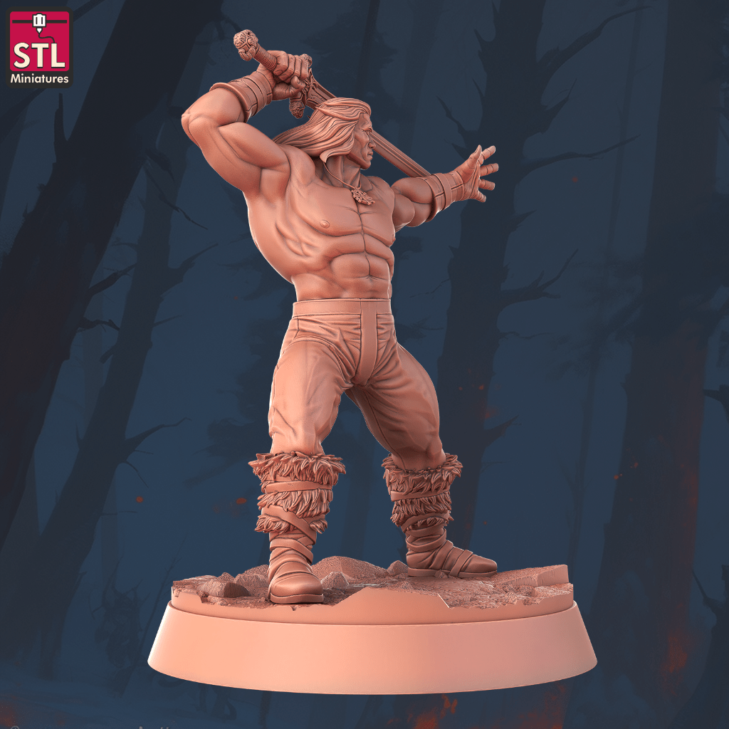 STL-Miniatures: Conan the Barbarian B - Image 6