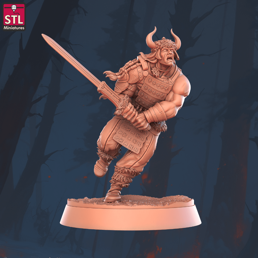STL-Miniatures: Conan the Barbarian C