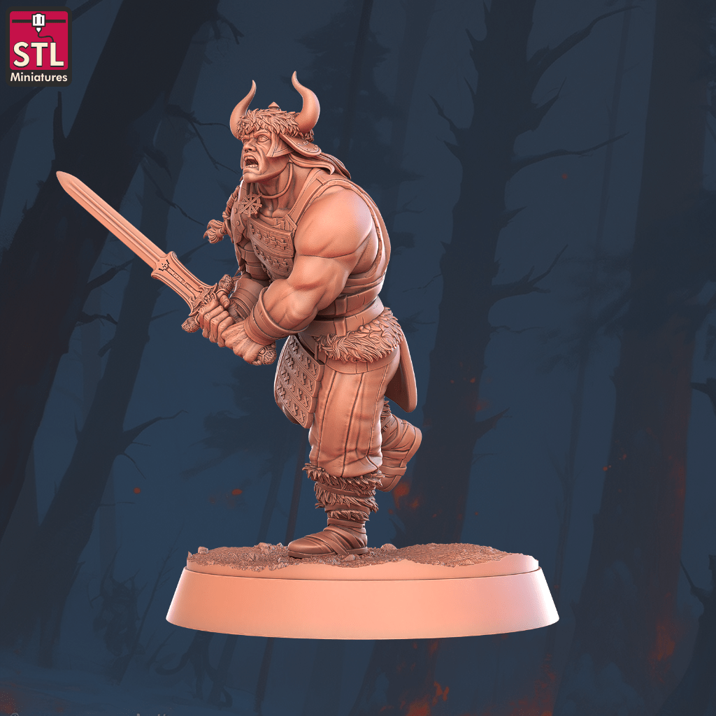 STL-Miniatures: Conan the Barbarian C – Bild 5