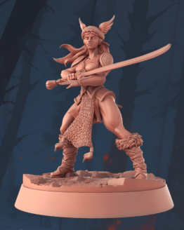 STL-Miniatures: Valeria (Conan the Barbarian)