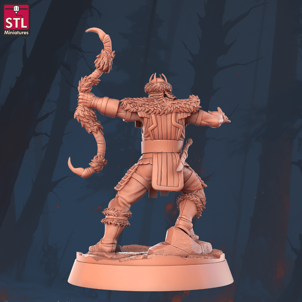 STL-Miniatures: Subotai (Conan the Barbarian) - Image 4