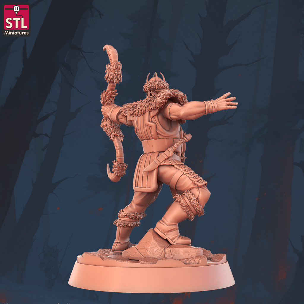 STL-Miniatures: Subotai (Conan the Barbarian) - Image 3