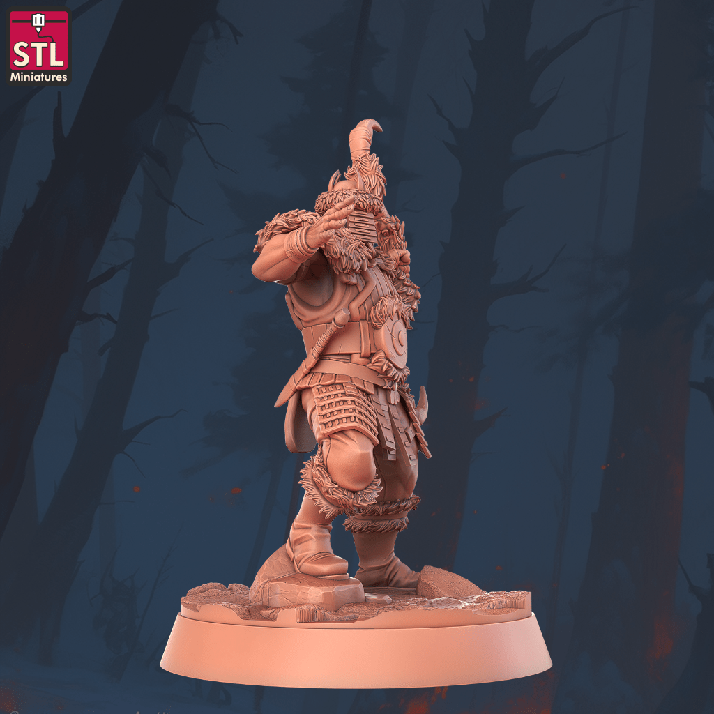 STL-Miniatures: Subotai (Conan the Barbarian) - Image 2
