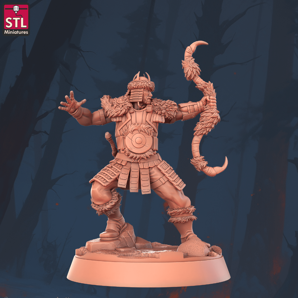 STL-Miniatures: Subotai (Conan the Barbarian) - Image 6