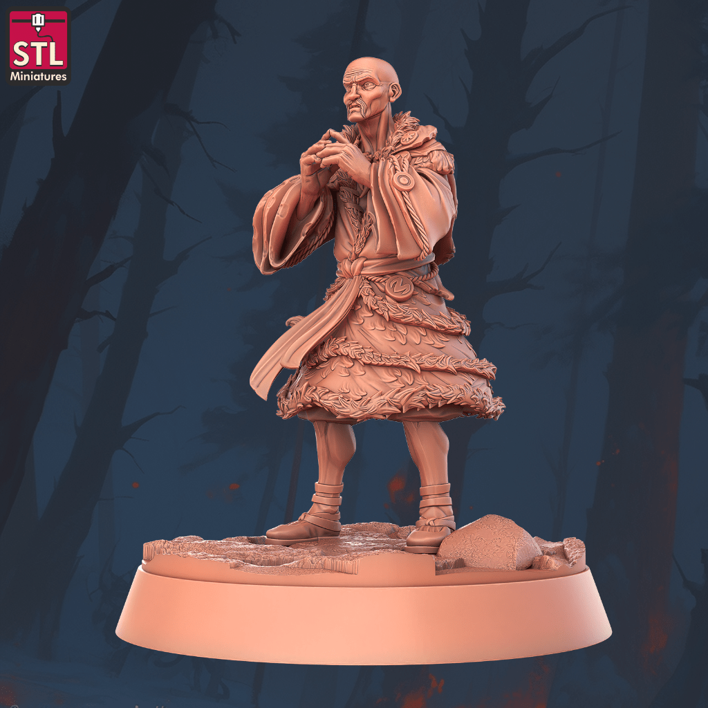 STL-Miniatures: Wizard (Conan the Barbarian) – Bild 5