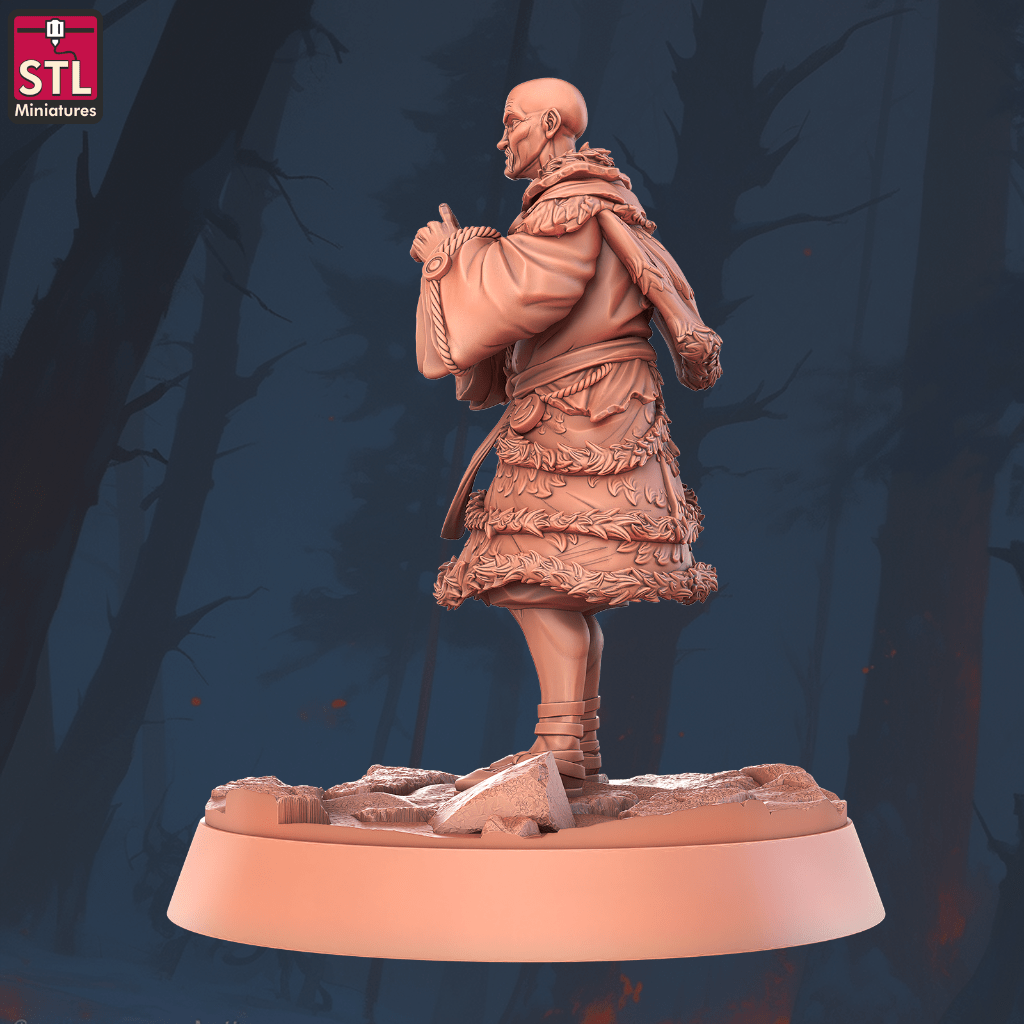 STL-Miniatures: Wizard (Conan the Barbarian) – Bild 4