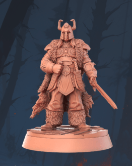 STL-Miniatures: Thulsa Doom with Helmet (Conan the Barbarian)
