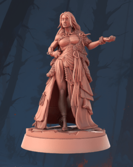 STL-Miniatures: Wolf Witch (Conan the Barbarian)